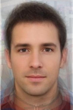 Atlantid phenotype man face
