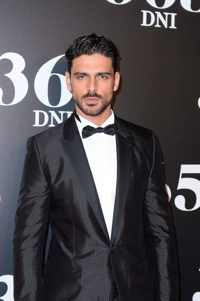 Michele Morrone en un Photocall