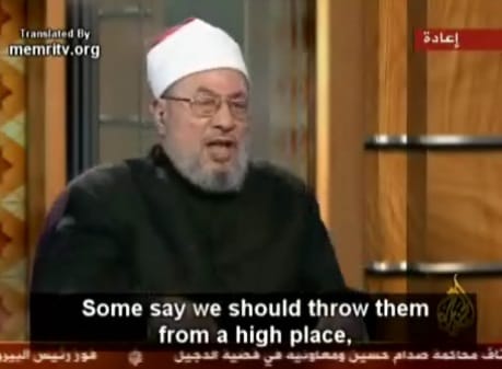 Islamic cleric   throw gays from high place