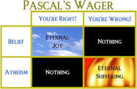 Pascal's Wager 2.0 -- an interesting read - Church of the Churchless
