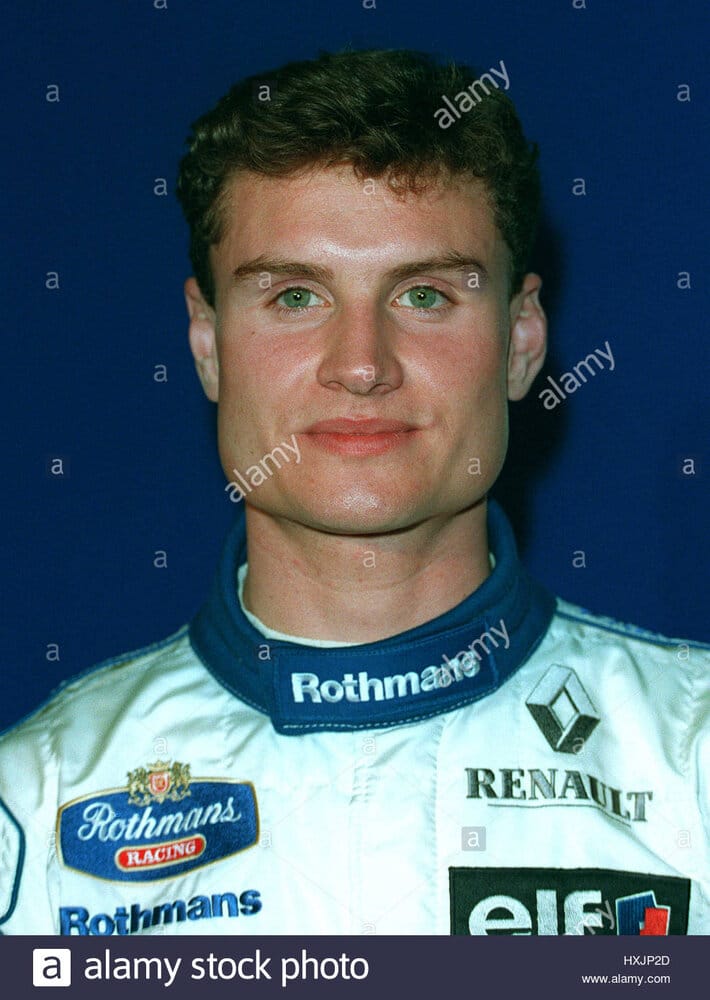 David coulthard piloto de carreras de formula uno el 22 de febrero de 1995 hxjp2d 1