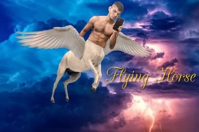 Pegasus winged legendary white horse 260nw 1356747722