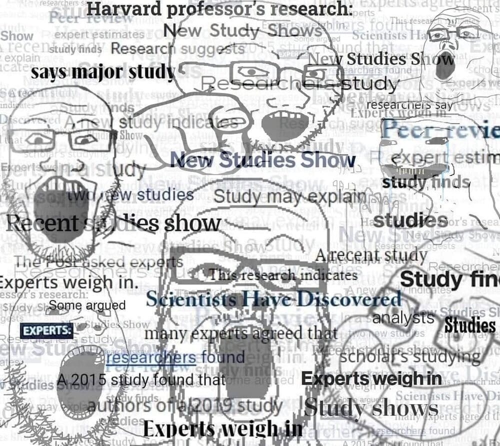 Wojak soy boys cite studies