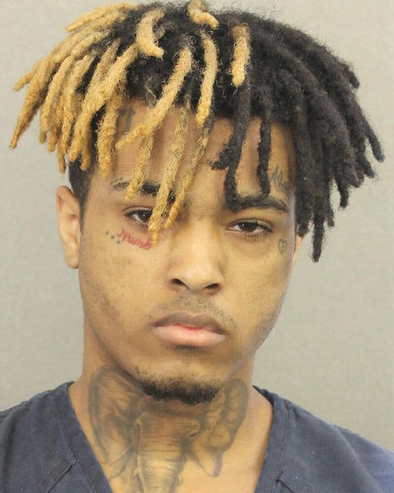 XXXTENTACION mugshot 12 28 2016