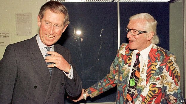Savile with Prince of Wales