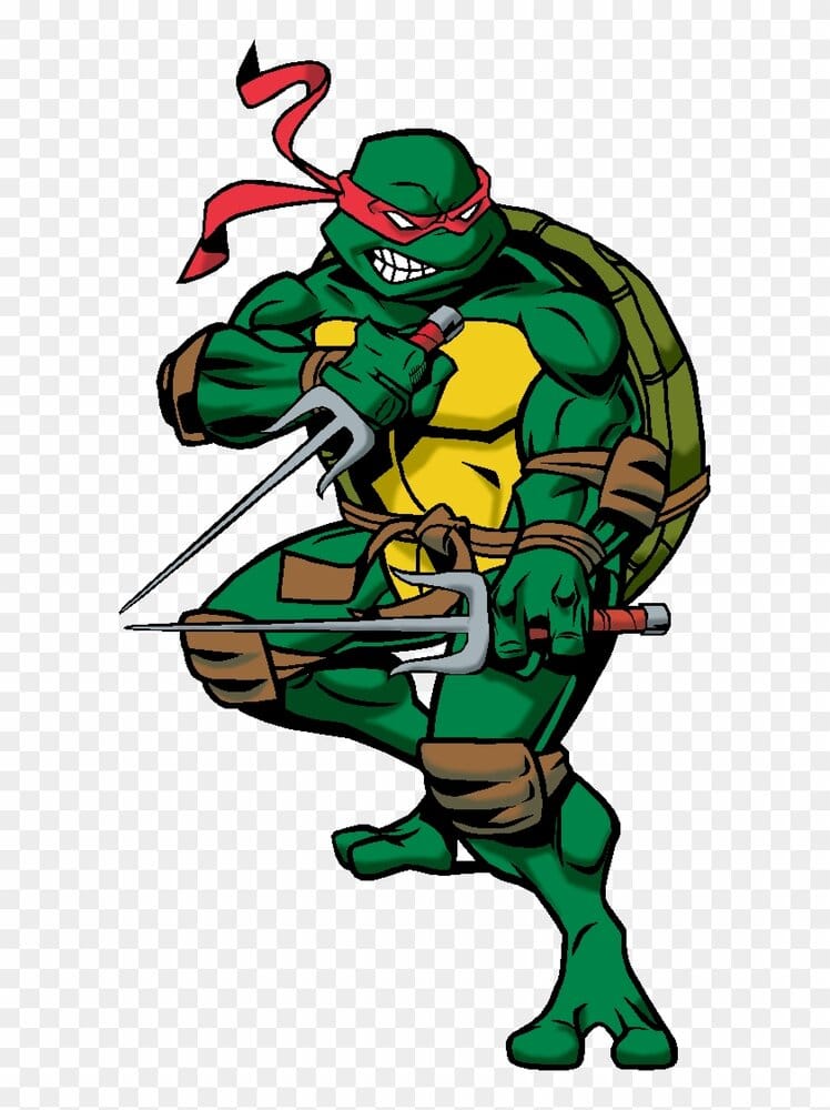 398 3981601 angry beavers raphael raphael ninja turtle 2003 clipart