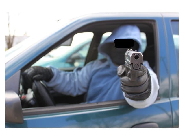 Gun drive by