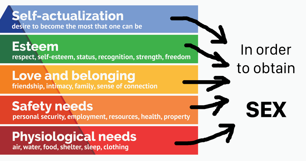 Sex is Everything  Maslows Hierarchy of Needs Cope Debunked
