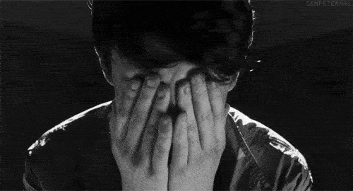 Boy crying