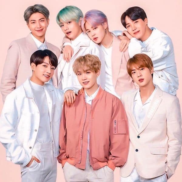 BTS Taehyung Jimin Jin RM Jungkook Suga J Hope