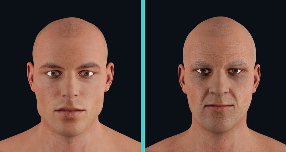 Snippet aging face