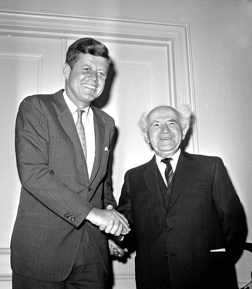 Kennedy Ben Gurion ap img