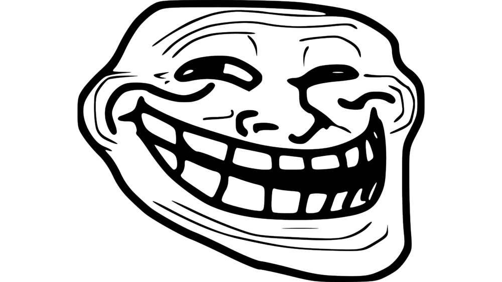 Trollface PNG Background