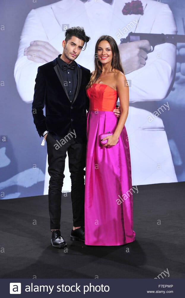 James bond spectre premiere in berlin featuring janina uhse toni mahfud F7EPWP