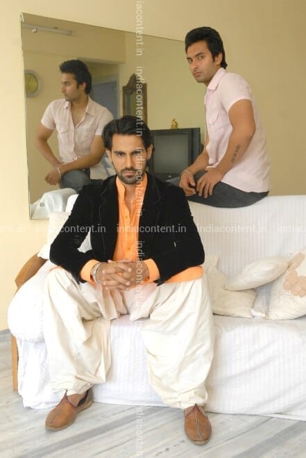 659 model inder bajwa with his cousin brother siddhartha hunjan in image Inder Bajwa 122710 MD