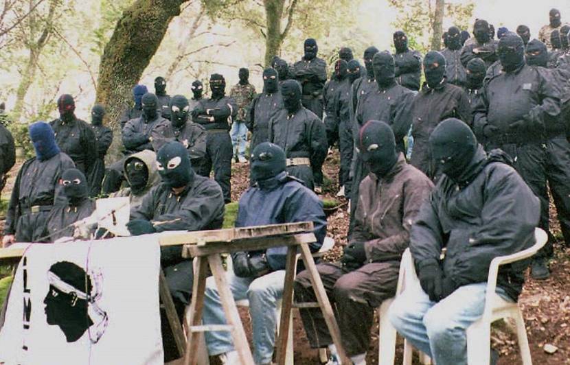 830x532 membres front liberation nationale corse fnlc lors conference presse 5 mai 1996 ajacci