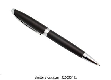 Metal pen isolated on white 260nw 525053431