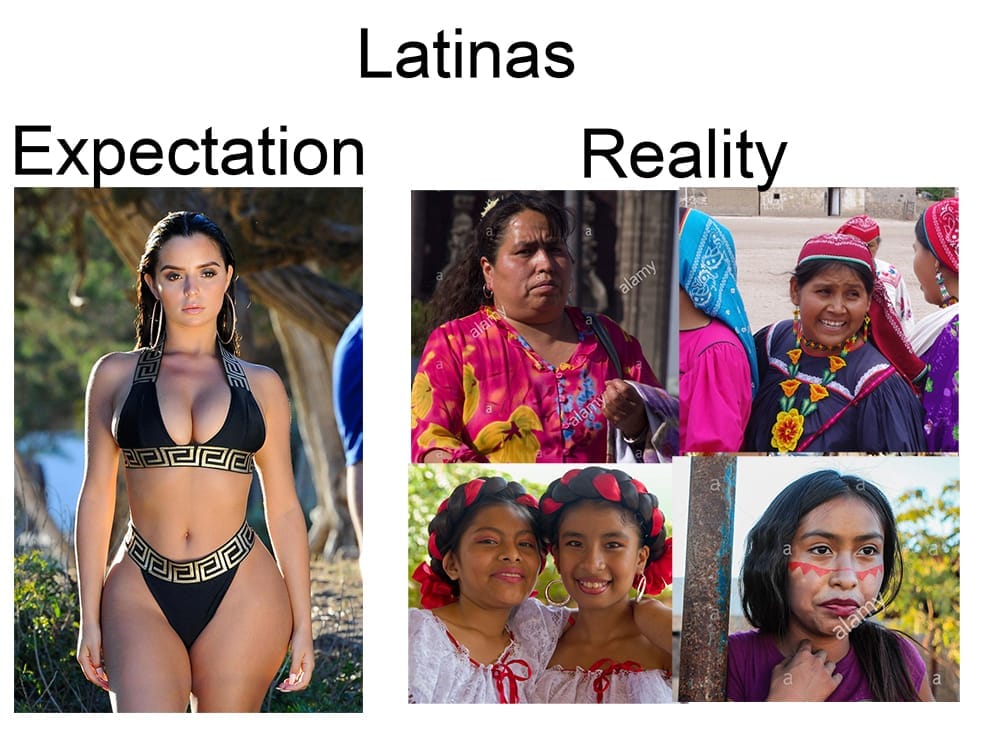 Latinas expectation reality