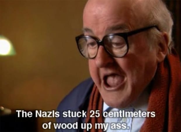 Nazis Wood Ass