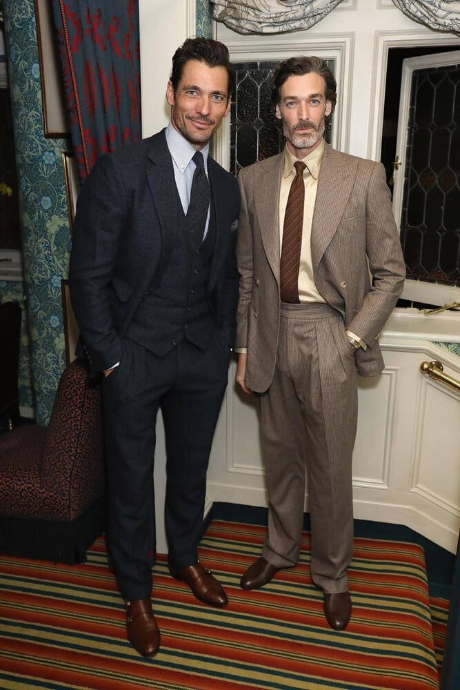 David gandy and richard biedul tatler 25apr18 getty