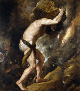 Sisyphus Titian 1548 49 Prado Museum Madrid
