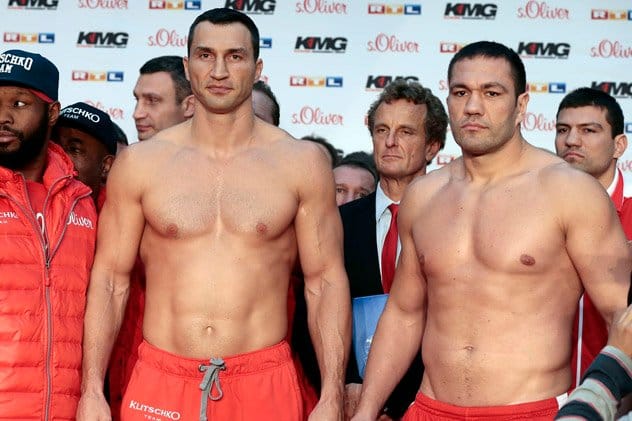 Wladimir Klitschko Kubrat Pulev weighin oliver hardt bongartsgetty