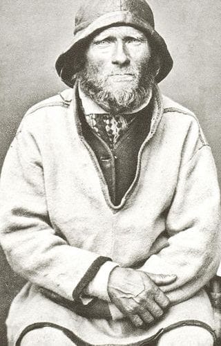 320px Sjsamisk Mann Finnmark Norge Ivar Samuelsen 1884 av Bonaparte 320x500