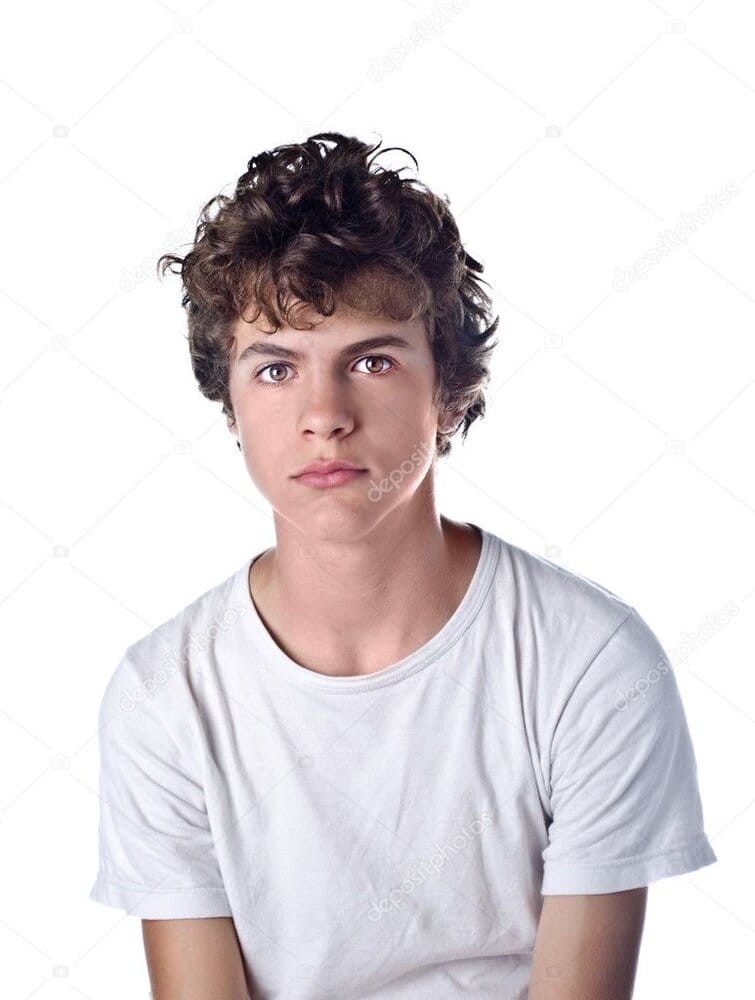 Depositphotos 33364397 stock photo cute teenage boy portrait on