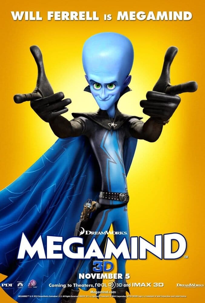 Megamind affiche