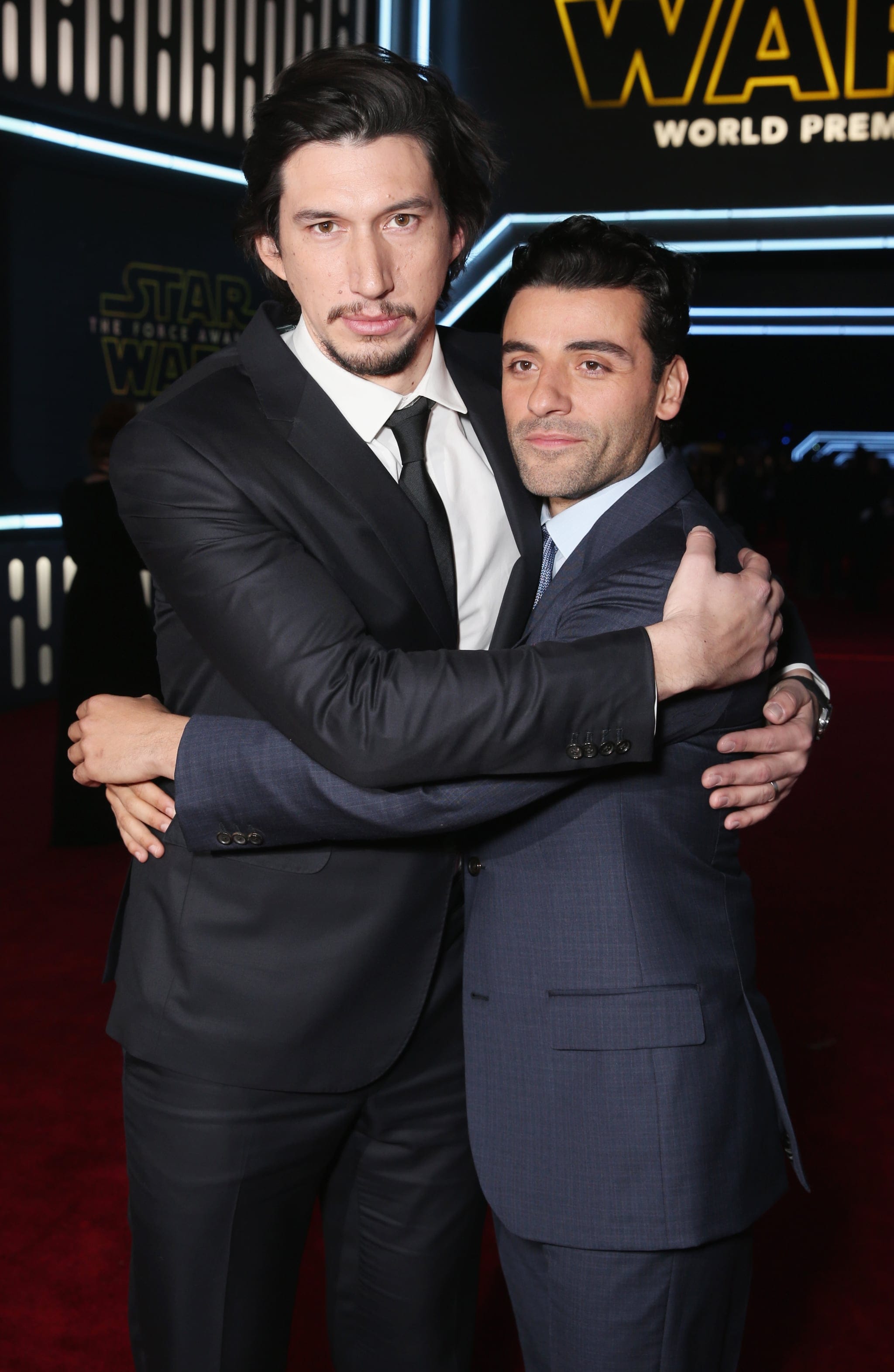 Pictured Oscar Isaac Adam Driver