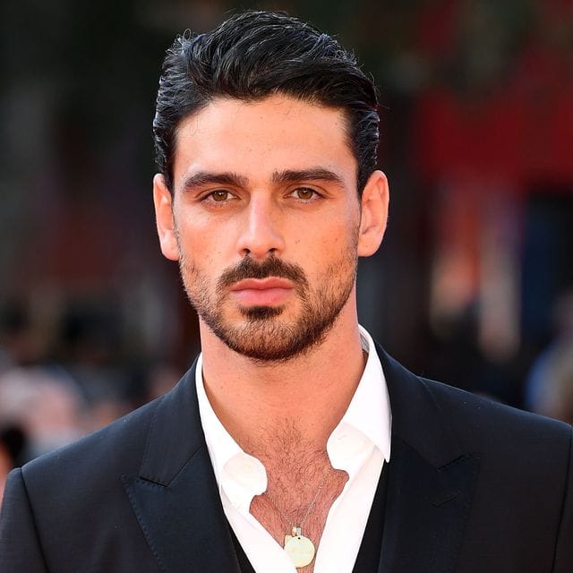 Michele morrone attends the bar giuseppe red carpet during news photo 1592521999