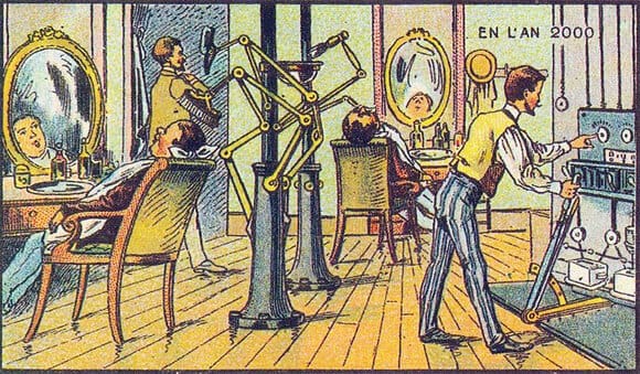 Robot barber