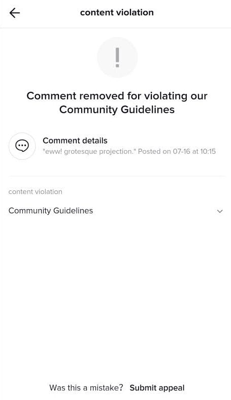 CCP warning