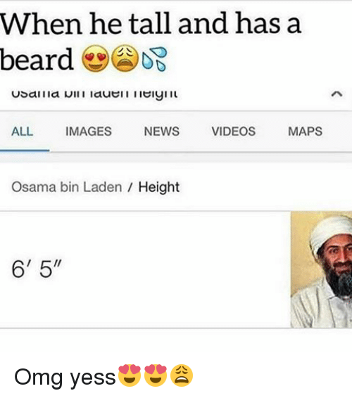 When he tall and has a beard all images news 8217450