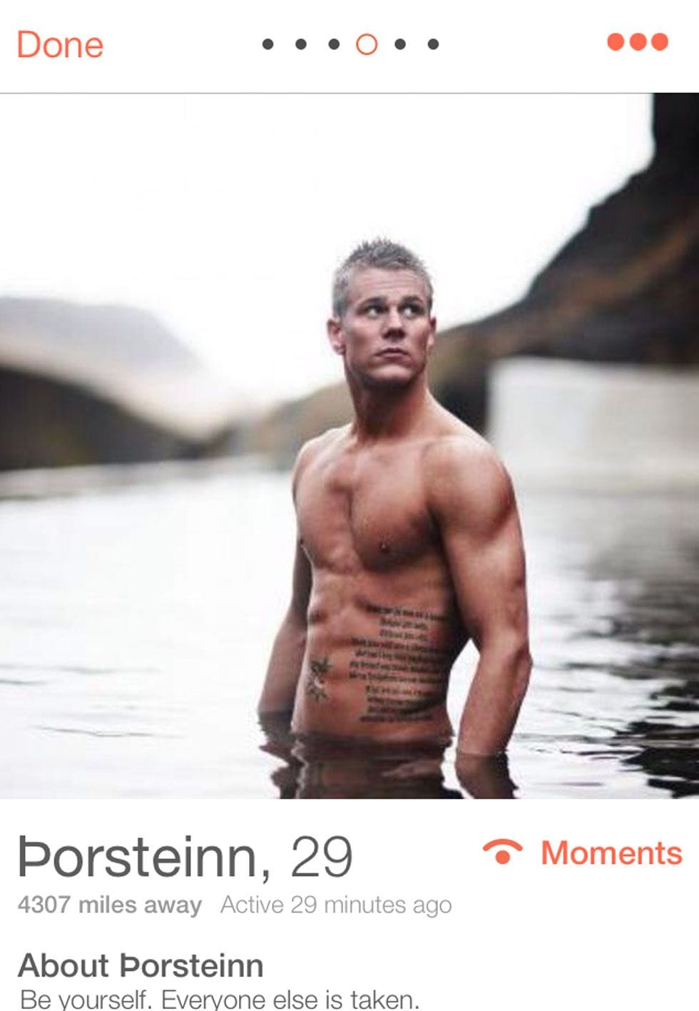 Elle hottest tinder dudes porsteinn reykjavik