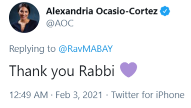 Thank you rabbi