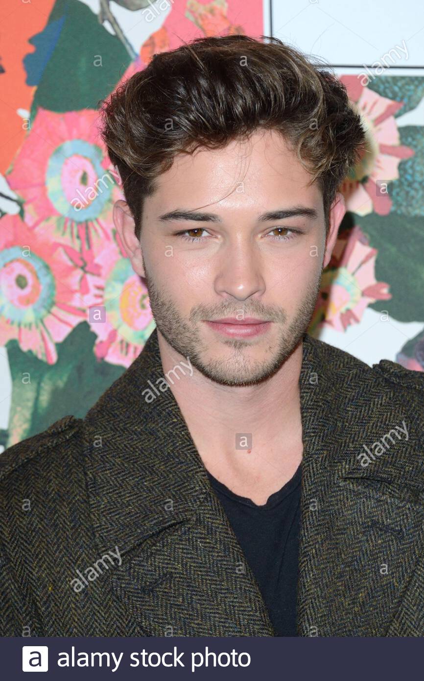 Francisco lachowski attending the erdem x hm paris collection launch at hotel du duc in paris 