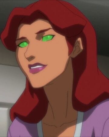 Starfire in robe