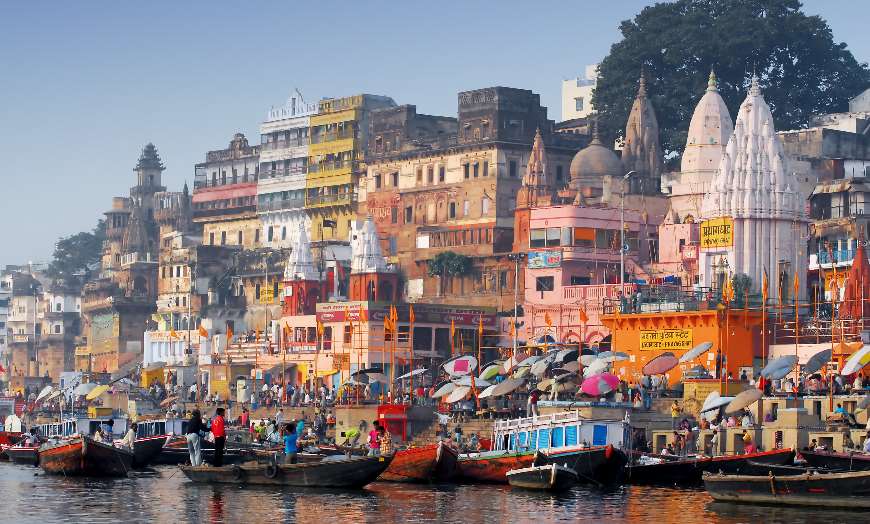 Ghats Varanasi Uttar Pradesh India