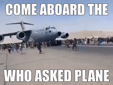 Who asked plane