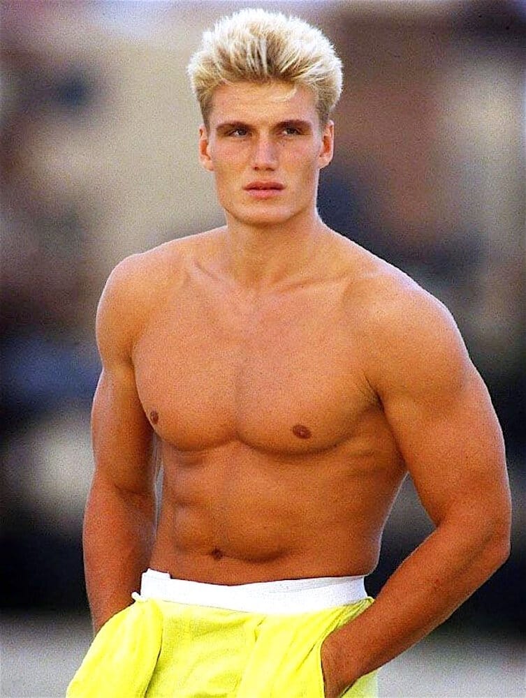 Dolph Lundgren giovane