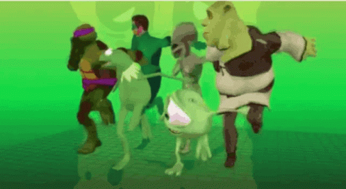 Shrek green lantern