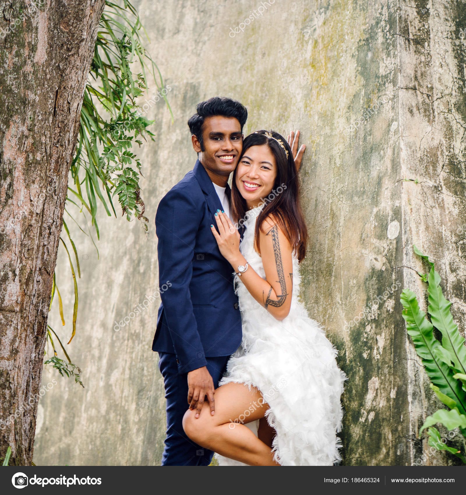Depositphotos 186465324 stock photo engaged interracial couple indian man