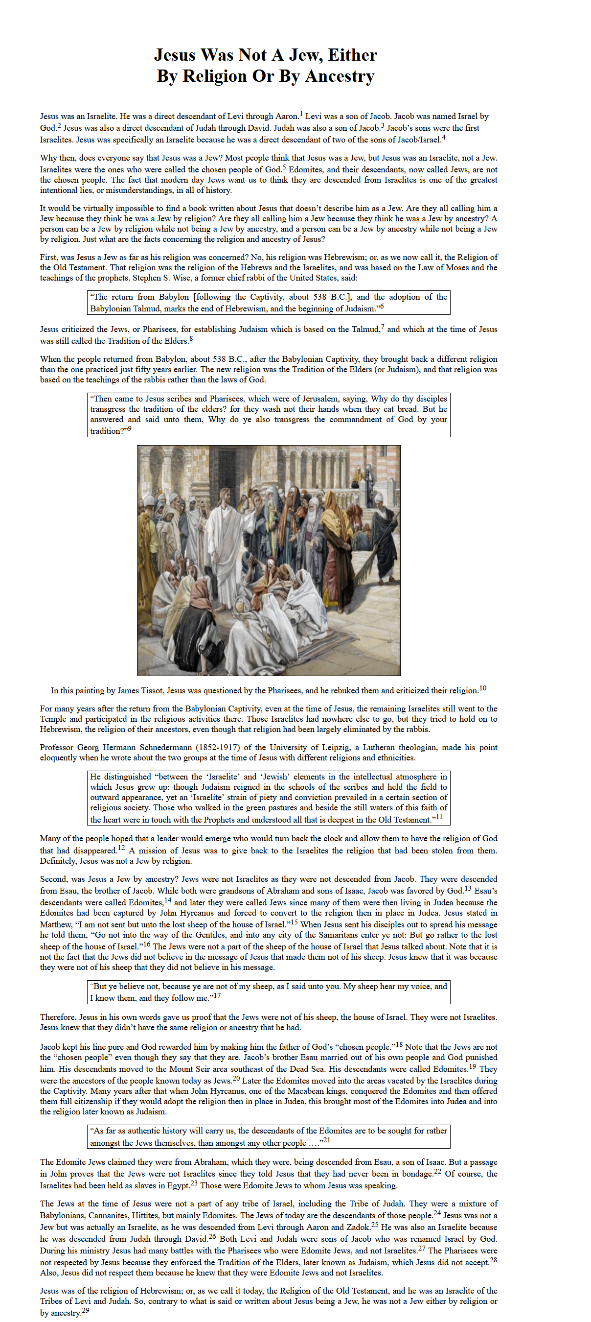 Jesus was not a jew 3