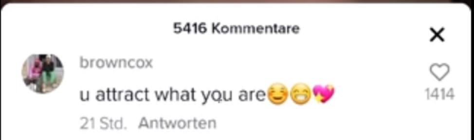 You attract what you are