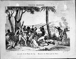 250px Incendie de la Plaine du Cap   Massacre des Blancs par les Noirs FRANCE MILITAIRE   M