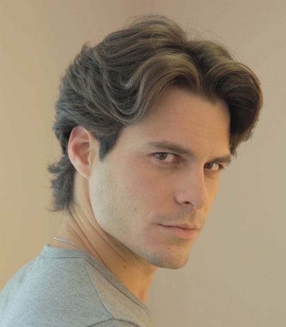 Curtain hairstyle men 1