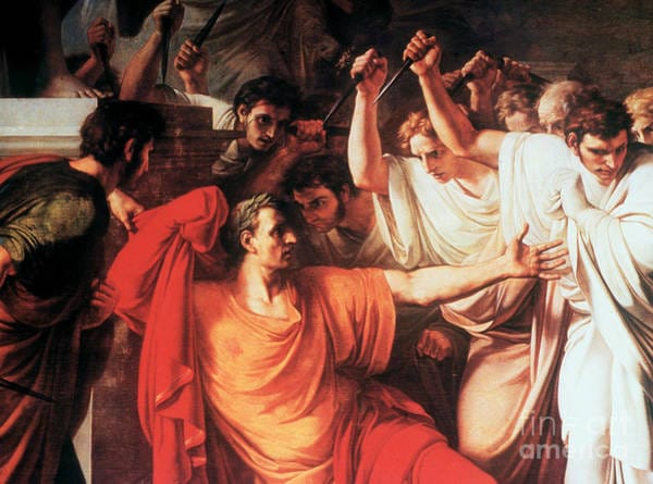 The death of julius caesar vincenzo camuccini