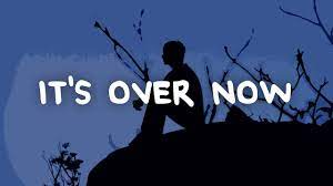 Tedy - It's Over Now (Lyrics) - YouTube