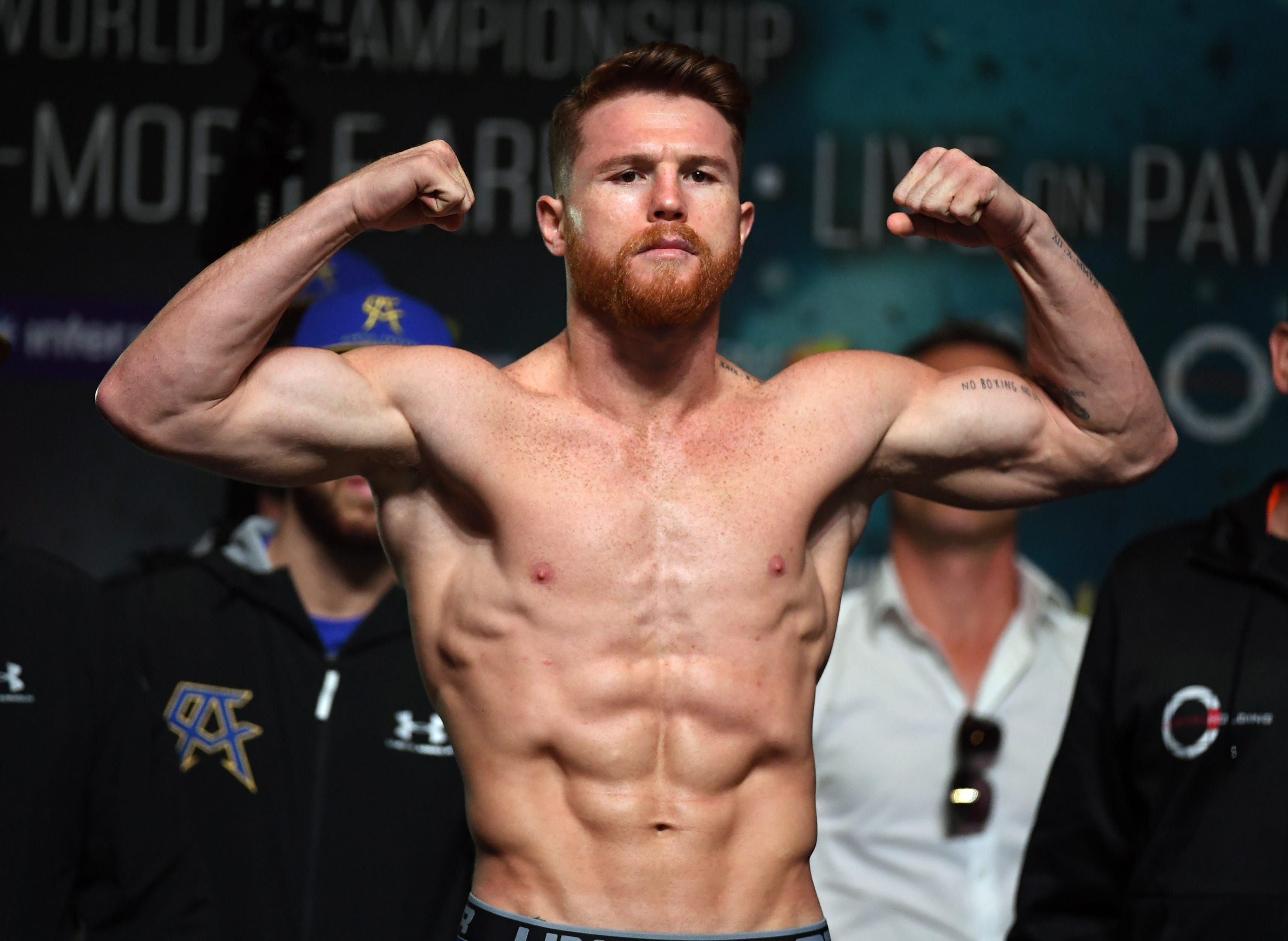 847524424 gennady golovkin v canelo alvarez weigh in